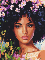 Portrait afro