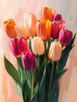 Tulpenstrauß