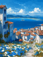 Greek cityscape
