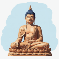 Buddha-Gobelin