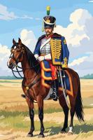 Hussar on a horse
