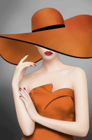 La misteriosa signora con il cappello