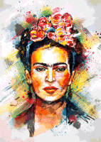 Frida Kahlo portræt – BG-182