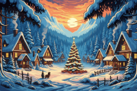 Sráid na Dátaí ag an Nollaig