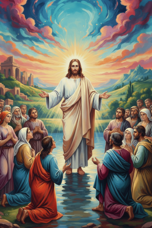 Jezus i jego uczniowie