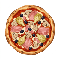 Capricciosa-Pizza