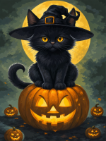 Ursáideach Oíche Shamhna Cat