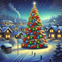 Wunderbarer Weihnachtsbaum