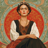 Frida Kahlo Porträt