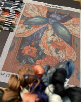 De kever - In de stijl van Alphonse Mucha