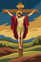 Jesus på korset – BG26-0327