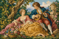 Garden music and flowers