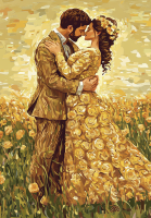 Klimt style: The Kiss - variations – KL24-009