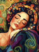 Estilo Klimt: Cansado – KL24-012