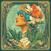 Estilo Mucha: Gatsby