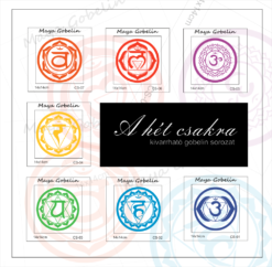 The seven chakras Gobelin-Tapestry pictures